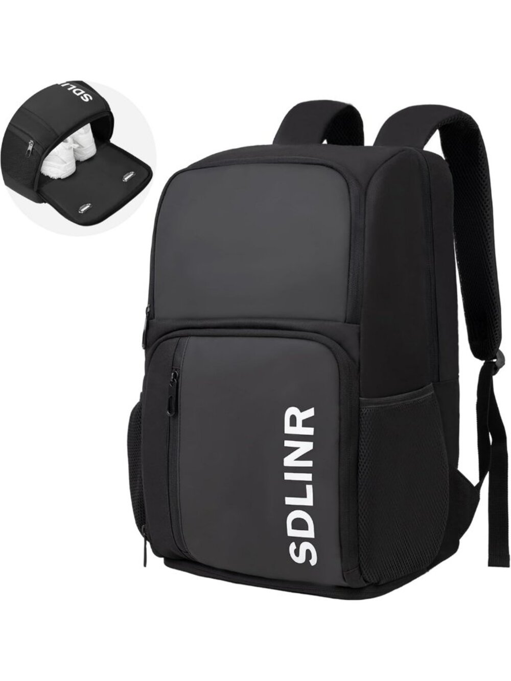 Large Pickleball Backpack Bag for 4+ Paddles | Durable, Stylish & Unisex